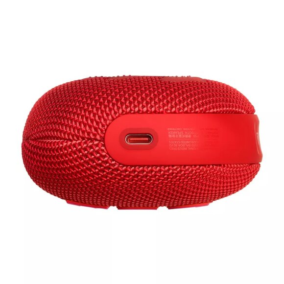 JBL Clip 5 Ultra-Portable Waterproof Bluetooth Speaker - Red - New - Picture 5 of 7